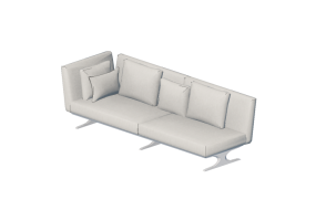 Divani 3D - Divano quattro posti - Sierra - 29007/4E
