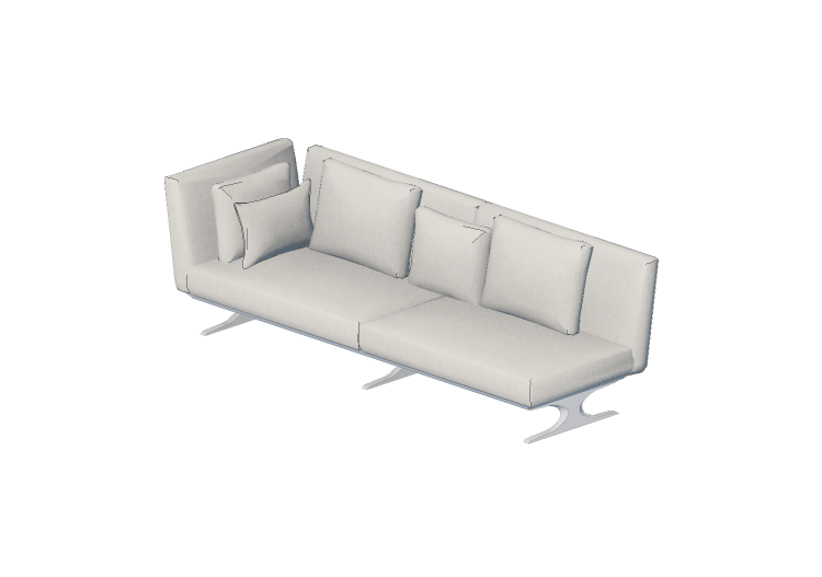Divani 3D - Divano quattro posti - Sierra - 29007/4E -... Divani 3D - Divano quattro posti - Sierra - 29007/4E -...