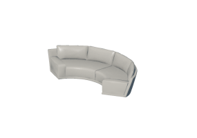 Chairs and Sofas 3D - Four seater sofa - Sierra - 1690