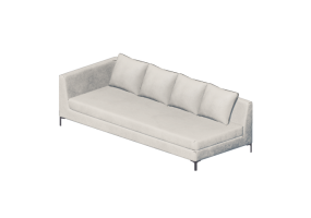 Divani 3D - Divano tre posti - Sierra - 21501/E