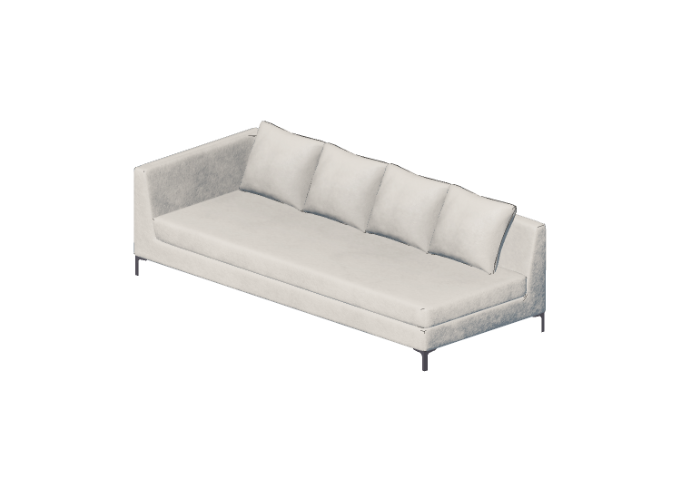 Divani 3D - Divano tre posti - Sierra - 21501/E - Sierra Divani 3D - Divano tre posti - Sierra - 21501/E - Sierra
