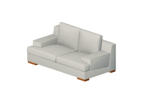 Chairs and Sofas 3D - Two seater sofa - Sierra - 24090/2