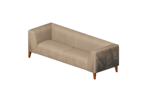 Poltronas y Sof&aacute;s 3D - Sof&aacute; tres lugares - Sierra - 26700/3