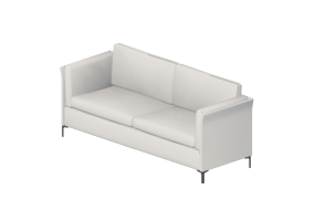 3D Sessel und Sofas - Sofa zwei-Sitzer - Sierra - 27182