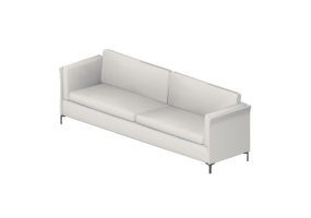 3D Sessel und Sofas - Sofa drei-Sitzer - Sierra - 27182