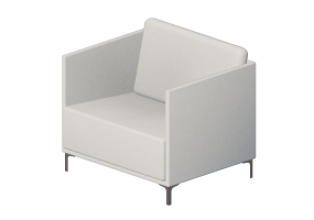 Divans 3D - Fauteuil en tissu - Sierra - 1888-1