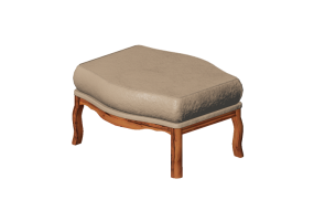 Poltronas y Sof&aacute;s 3D - Taburete de cuero - Sierra - 10027Nat