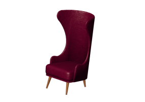 Chairs and Sofas 3D - Leather Sofa - Sierra - Purple