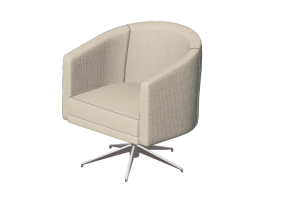 3D Sessel und Sofas - Sessel aus Stoff - Sierra - Liverpool