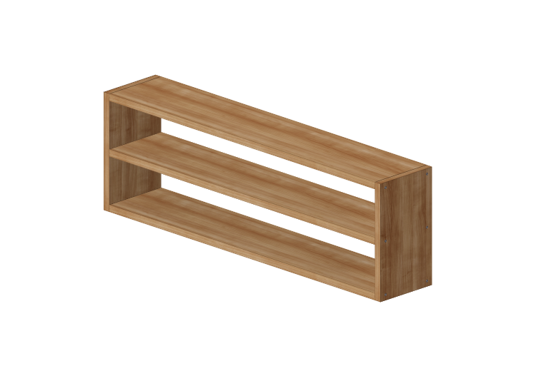Estantes 3D - Estante com prateleiras - Sierra -... Estantes 3D - Estante com prateleiras - Sierra -...