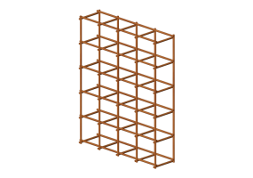 Librerie 3D - Scaffale componibile - Sierra - 26776