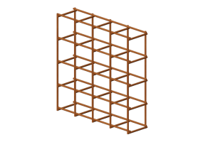 Librer&iacute;as y Contenedores 3D - Estanter&iacute;a componible - Sierra - 26776V