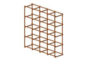 Librerie 3D - Scaffale componibile - Sierra - 26780