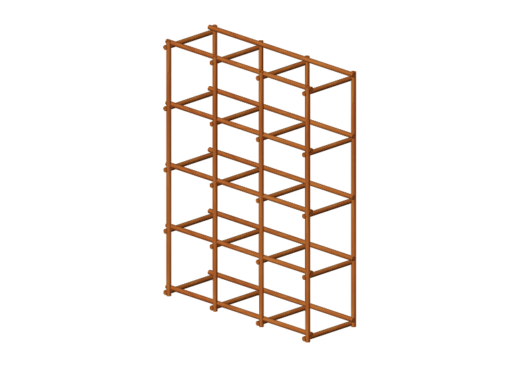 Estantes 3D - Estante modular - Sierra - 26781 - Sierra Estantes 3D - Estante modular - Sierra - 26781 - Sierra