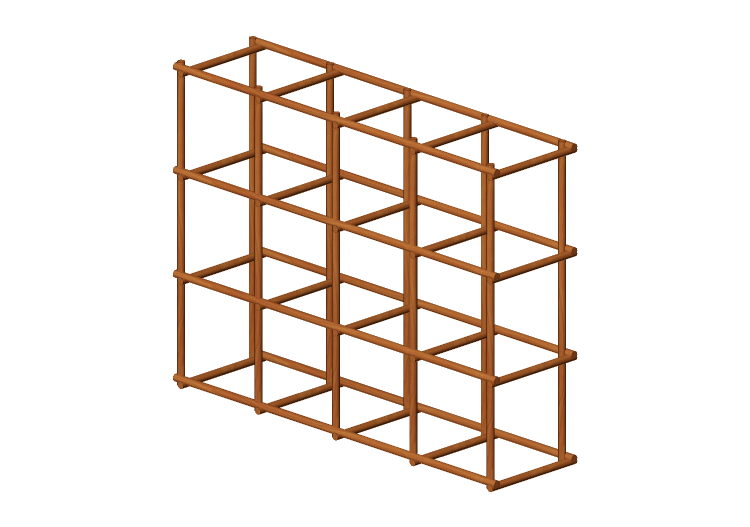 Estantes 3D - Estante modular - Sierra - 26781V - Sierra Estantes 3D - Estante modular - Sierra - 26781V - Sierra