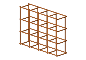 3D Bookshelves and Containers - Modular Cabinet - Sierra - 26781V