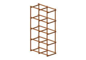 Librer&iacute;as y Contenedores 3D - Estanter&iacute;a componible - Sierra - 26782