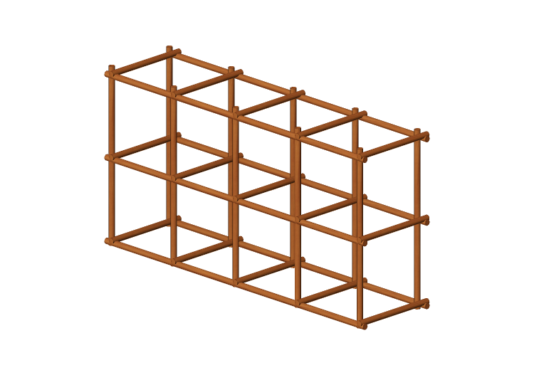 3D Bücherregal und Behälter - Modulares Regalsystem -... 3D Bücherregal und Behälter - Modulares Regalsystem -...