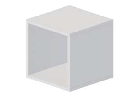 Biblioth&egrave;que 3D - &Eacute;tag&egrave;re modulaire - Sierra - 26796B