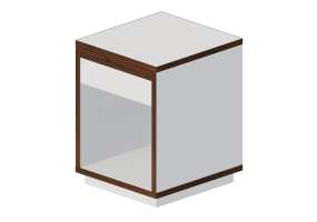 3D Bookshelves and Containers - Storage container - Sierra - 26691B