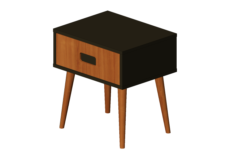 Lits 3D - Chevet en bois - Sierra - 26800P - Sierra Lits 3D - Chevet en bois - Sierra - 26800P - Sierra