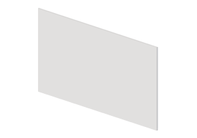 Armarios y C&oacute;modas 3D - Panel aislante tv - Sierra - 26765B
