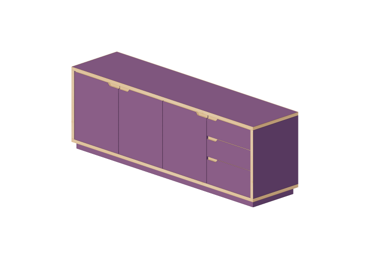 Armarios y Cómodas 3D - Cajonera - Sierra - 26610RA -... Armarios y Cómodas 3D - Cajonera - Sierra - 26610RA -...