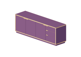 Arm&aacute;rios 3D - C&ocirc;moda - Sierra - 26610RA