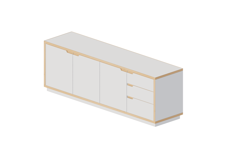 Armoires 3D - Commode - Sierra - 26610RB - Sierra Armoires 3D - Commode - Sierra - 26610RB - Sierra
