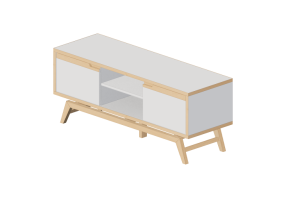 Armoires 3D - Commode - Sierra - 26622B