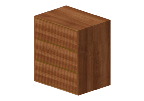 3D Schr&auml;nke und Kommoden - Kommode aus Holz - Sierra - Toronto