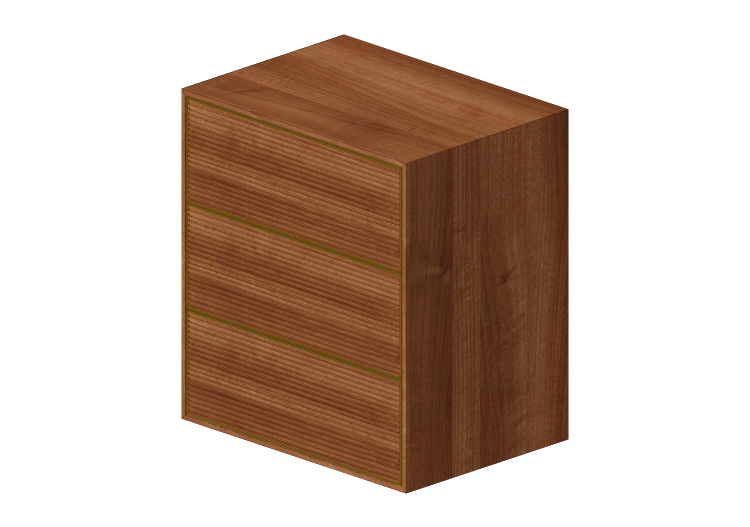 Wardrobes and Cabinets 3D - Wooden Drawerset - Sierra -... Wardrobes and Cabinets 3D - Wooden Drawerset - Sierra -...