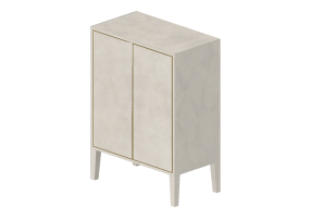 Wardrobes and Cabinets 3D - Leather Wardrobe - Sierra - Cosmopolita