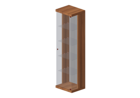 Mobili 3D - Vetrina di dimensioni 52x43x188 cm - Sierra - 26925D