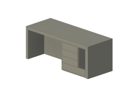 Scrivanie 3D - Scrivania - Sierra - 1217T