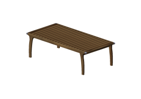 Tavoli 3D - Tavolino in legno massello 150x75x45cm - Sierra - 22030TK