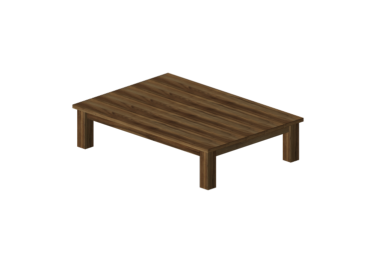 3D Tische - Couchtisch aus Massivholz 150x100x35cm - Sierra... 3D Tische - Couchtisch aus Massivholz 150x100x35cm - Sierra...