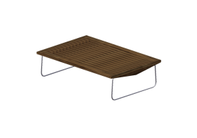 3D Tische - Couchtisch aus Massivholz 135x90x35cm - Sierra - 22613