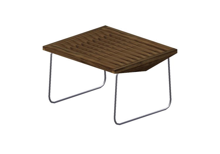 3D Tables - Solid Wood coffee table 75x65x45cm - Sierra -... 3D Tables - Solid Wood coffee table 75x65x45cm - Sierra -...