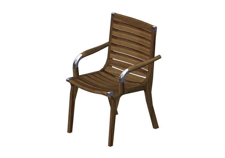 Sillas y Poltronas 3D - Silla de madera maciza - Sierra -... Sillas y Poltronas 3D - Silla de madera maciza - Sierra -...