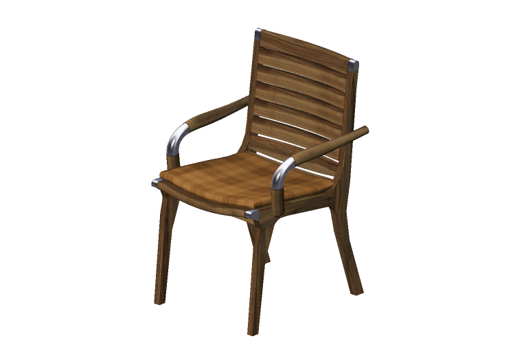 Sillas y Poltronas 3D - Silla de madera maciza - Sierra -... Sillas y Poltronas 3D - Silla de madera maciza - Sierra -...
