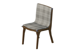 Sillas y Poltronas 3D - Silla de madera maciza - Sierra - 22020TKT