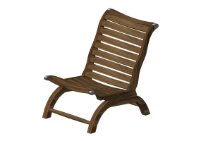 Sedie e Poltrone 3D - Sedia in legno massello - Sierra - 22240