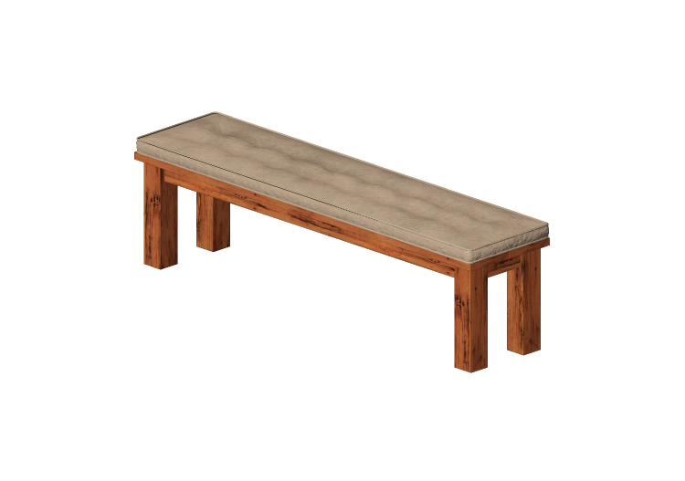 Banc 3D - Banc en bois - Sierra - 22620GA - Sierra Banc 3D - Banc en bois - Sierra - 22620GA - Sierra