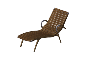 Butacas y Camillas 3D - Chaise de madera maciza - Sierra - 22042TK