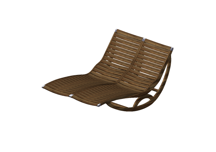 Deck chairs and sunbeds 3D - Solid wood rocking deck chair... Deck chairs and sunbeds 3D - Solid wood rocking deck chair...