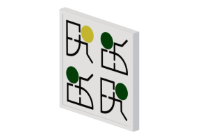 Gem&auml;lde - Gem&auml;lde abstrakt - Sierra - Emporio - E70781