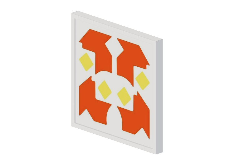 Quadri 3D - Quadro astratto - Sierra - Emporio - E70784 -... Quadri 3D - Quadro astratto - Sierra - Emporio - E70784 -...