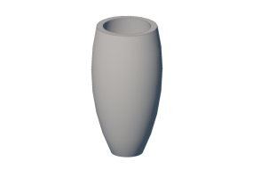 Vases and Ceramics 3D - Toilet Vase - Sierra - E/80018