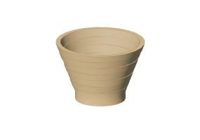 Vasi e Ceramiche 3D - Vaso - Sierra - E/77703